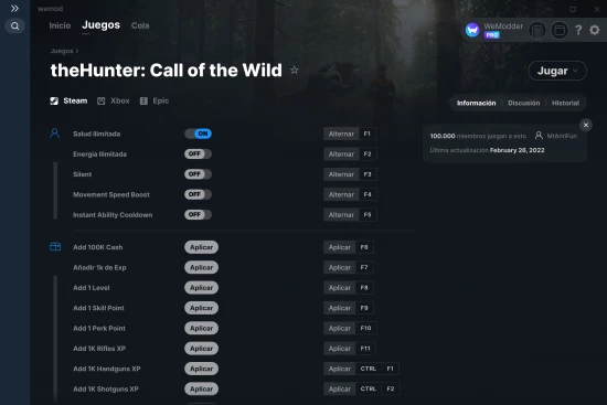 captura de pantalla de las trampas de theHunter: Call of the Wild
