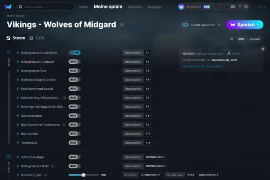Vikings - Wolves of Midgard Cheats Screenshot