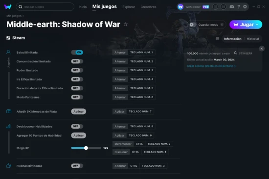 captura de pantalla de las trampas de Middle-earth: Shadow of War
