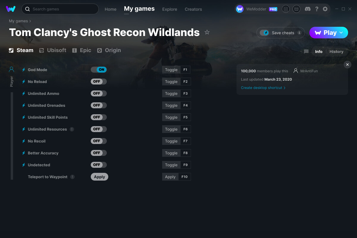 cheat codes ghost recon wildlands ps4