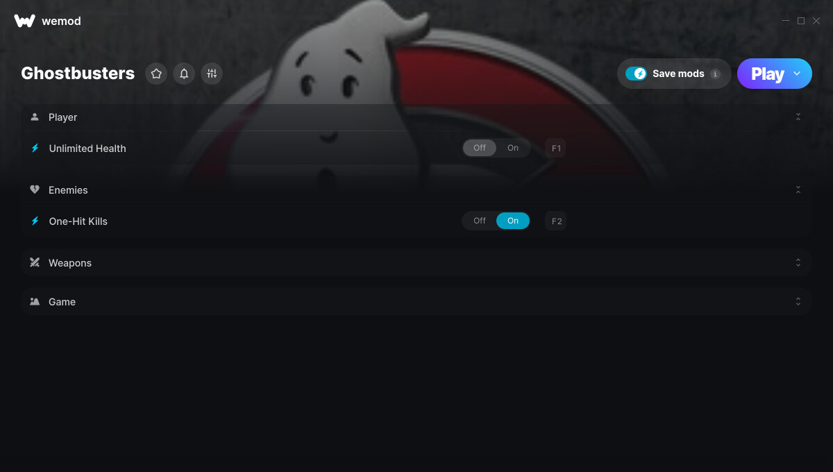 Ghostbusters Cheats And Trainer For Steam Trainers WeMod Community