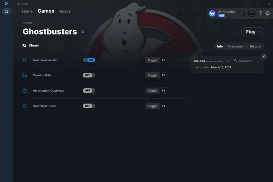 Ghostbusters Cheats And Trainers For PC WeMod
