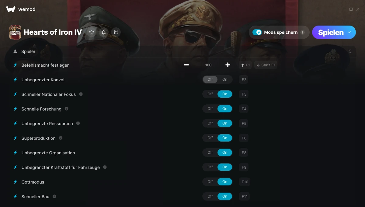 Hearts Of Iron Iv Cheats Und Trainer Fur Pc Wemod
