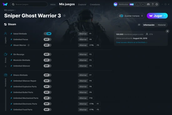 captura de pantalla de las trampas de Sniper Ghost Warrior 3