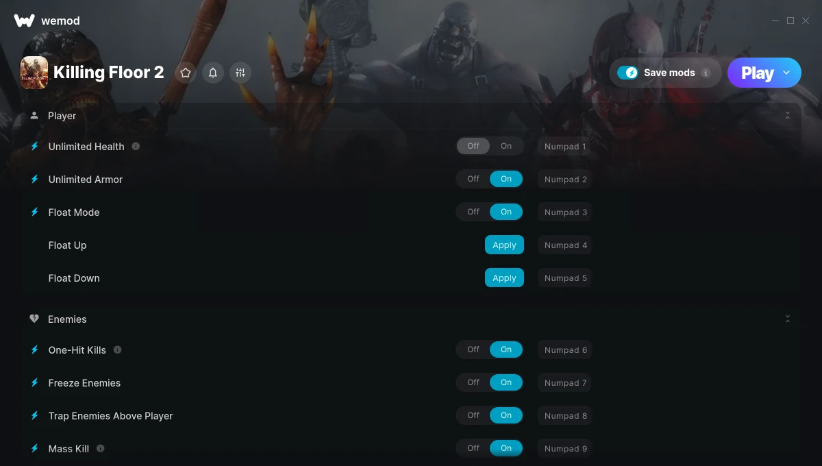 Killing Floor 2 Cheats And Trainers For Pc Wemod
