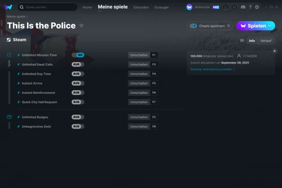 This Is the Police Cheats Screenshot