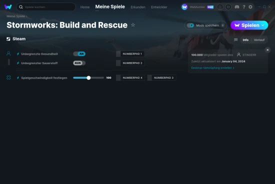 Stormworks: Build and Rescue Cheats Screenshot