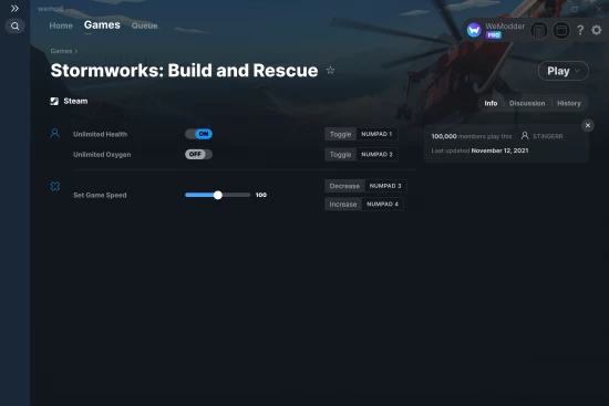 Stormworks: Build and Rescue cheats screenshot