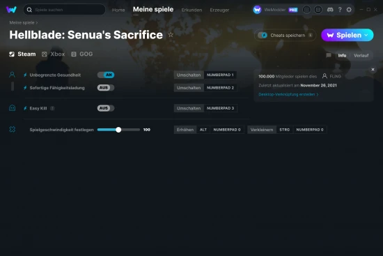 Hellblade: Senua's Sacrifice Cheats Screenshot