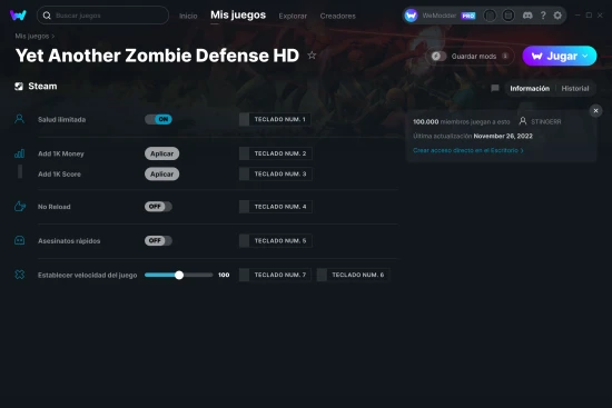 captura de pantalla de las trampas de Yet Another Zombie Defense HD