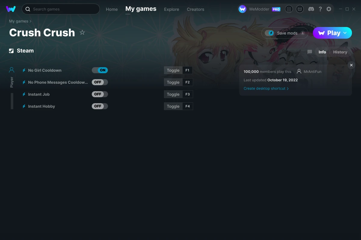 Steam Community :: Guide :: How To Beat Crush Crush Easily