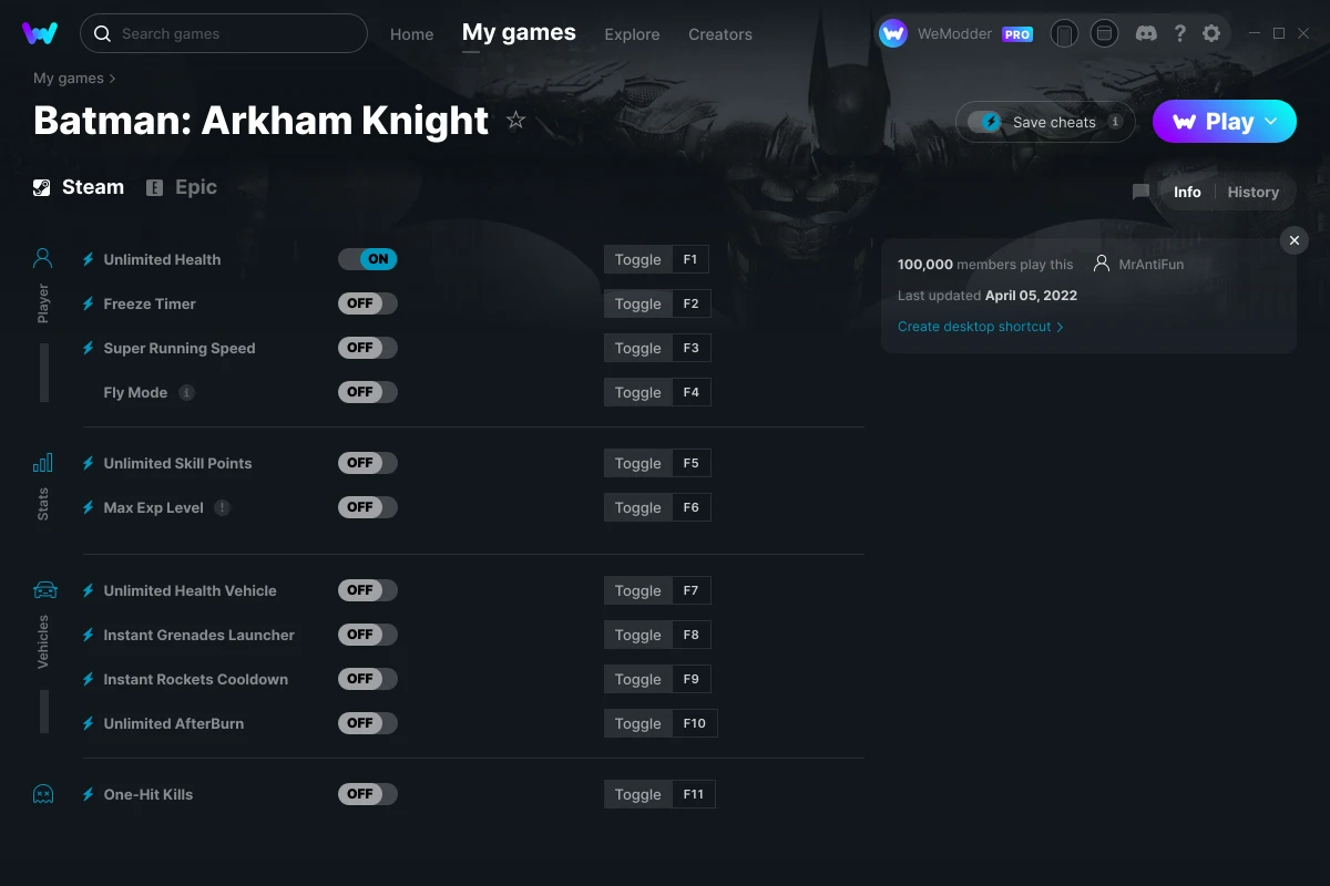 Batman: Arkham Knight for Windows PC on sale again, with some