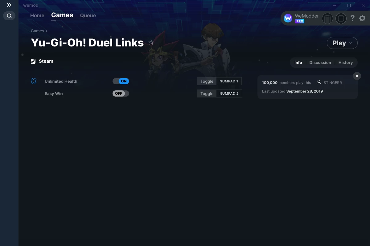 Yu Gi Oh Duel Links Cheats And Trainers For Pc Wemod