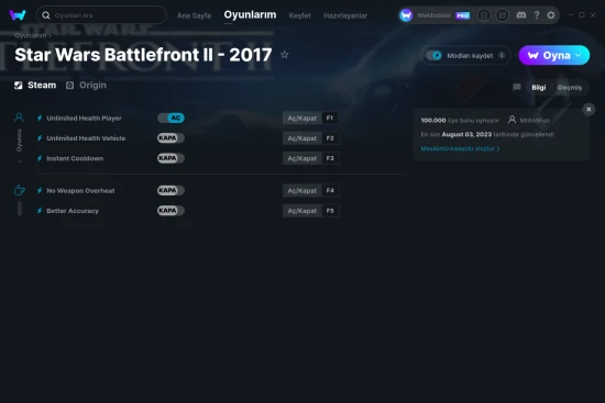Star Wars Battlefront II - 2017 hilelerin ekran görüntüsü