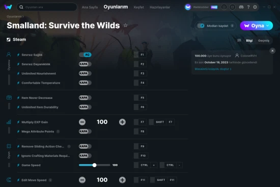 Smalland: Survive the Wilds hilelerin ekran görüntüsü