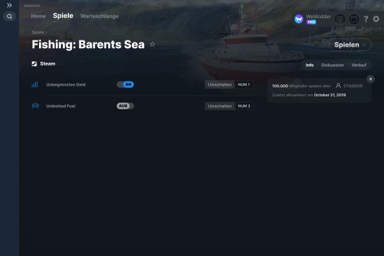 Fishing: Barents Sea Cheats Screenshot