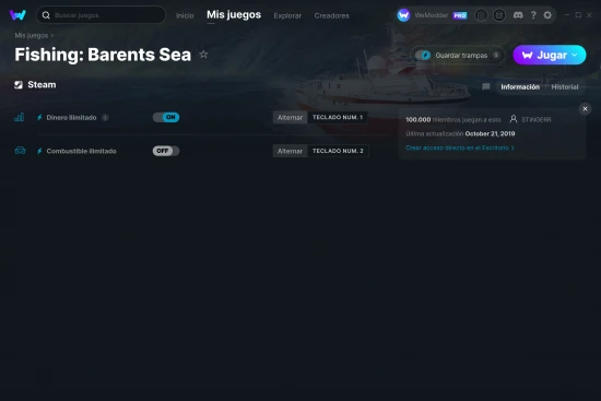 captura de pantalla de las trampas de Fishing: Barents Sea