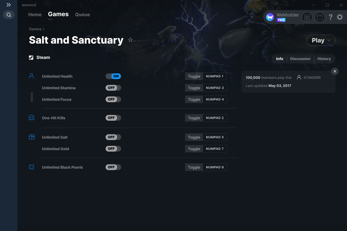 cheat engine salt and sanctuary