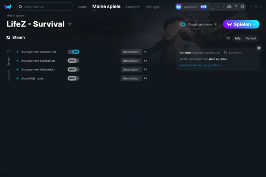 LifeZ - Survival Cheats Screenshot
