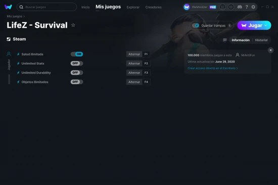 captura de pantalla de las trampas de LifeZ - Survival