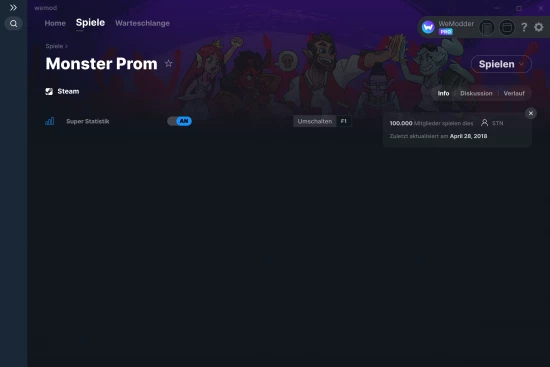 Monster Prom Cheats Screenshot