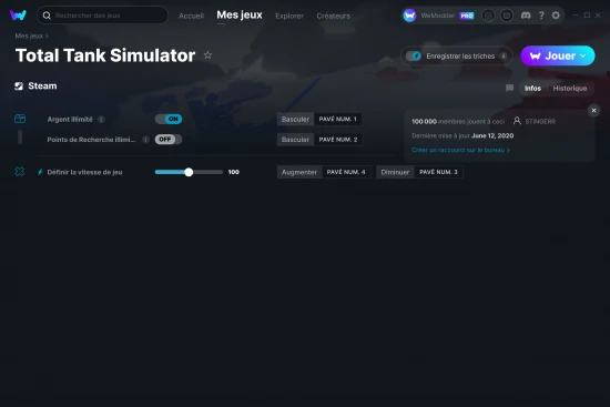 Capture d'écran de triches de Total Tank Simulator