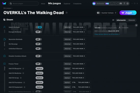 captura de pantalla de las trampas de OVERKILL's The Walking Dead