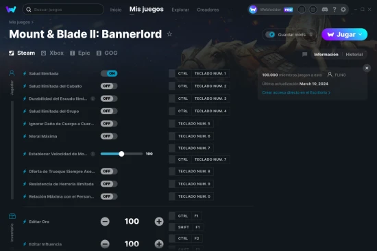 captura de pantalla de las trampas de Mount & Blade II: Bannerlord