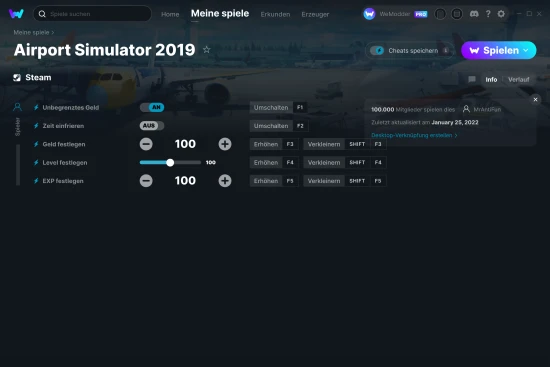 Airport Simulator 2019 Cheats Screenshot