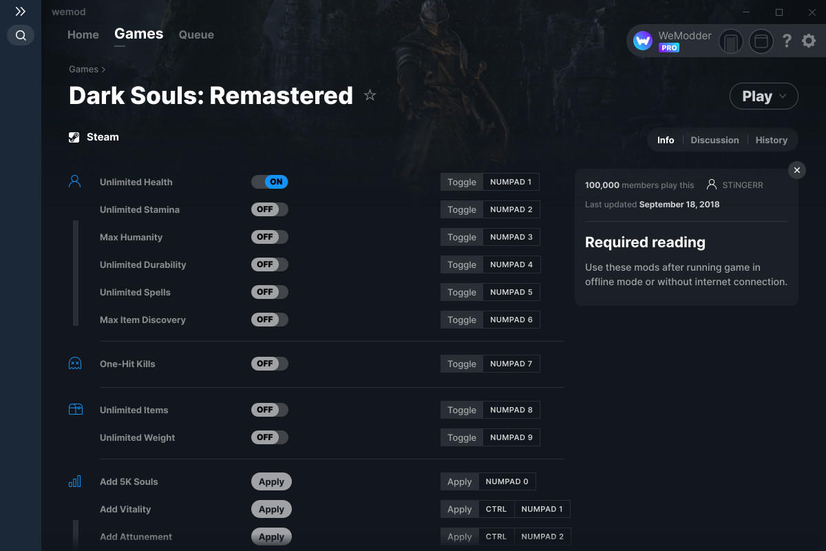 dark souls remastered cheat table open shortcuts