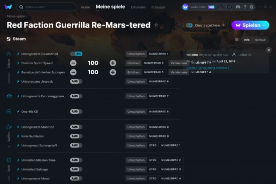 Red Faction Guerrilla Re-Mars-tered Cheats Screenshot