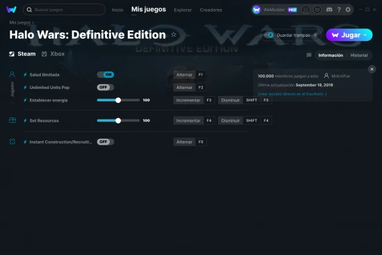 captura de pantalla de las trampas de Halo Wars: Definitive Edition