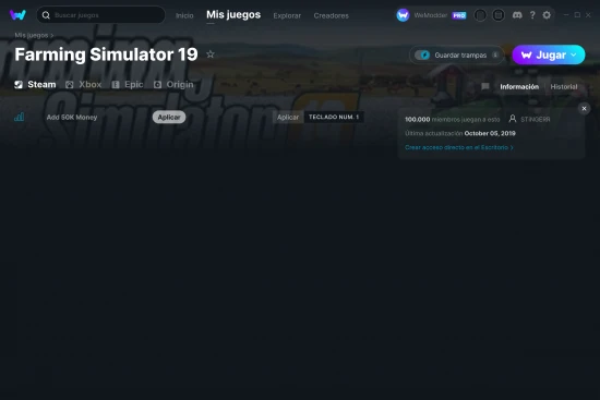 captura de pantalla de las trampas de Farming Simulator 19