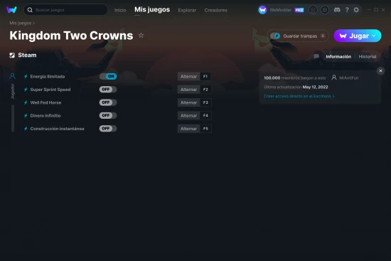 captura de pantalla de las trampas de Kingdom Two Crowns