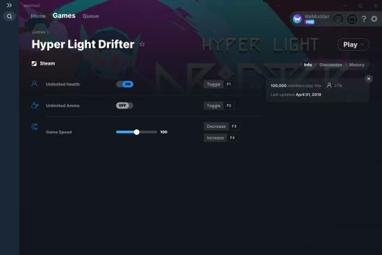 Hyper Light Drifter cheats screenshot
