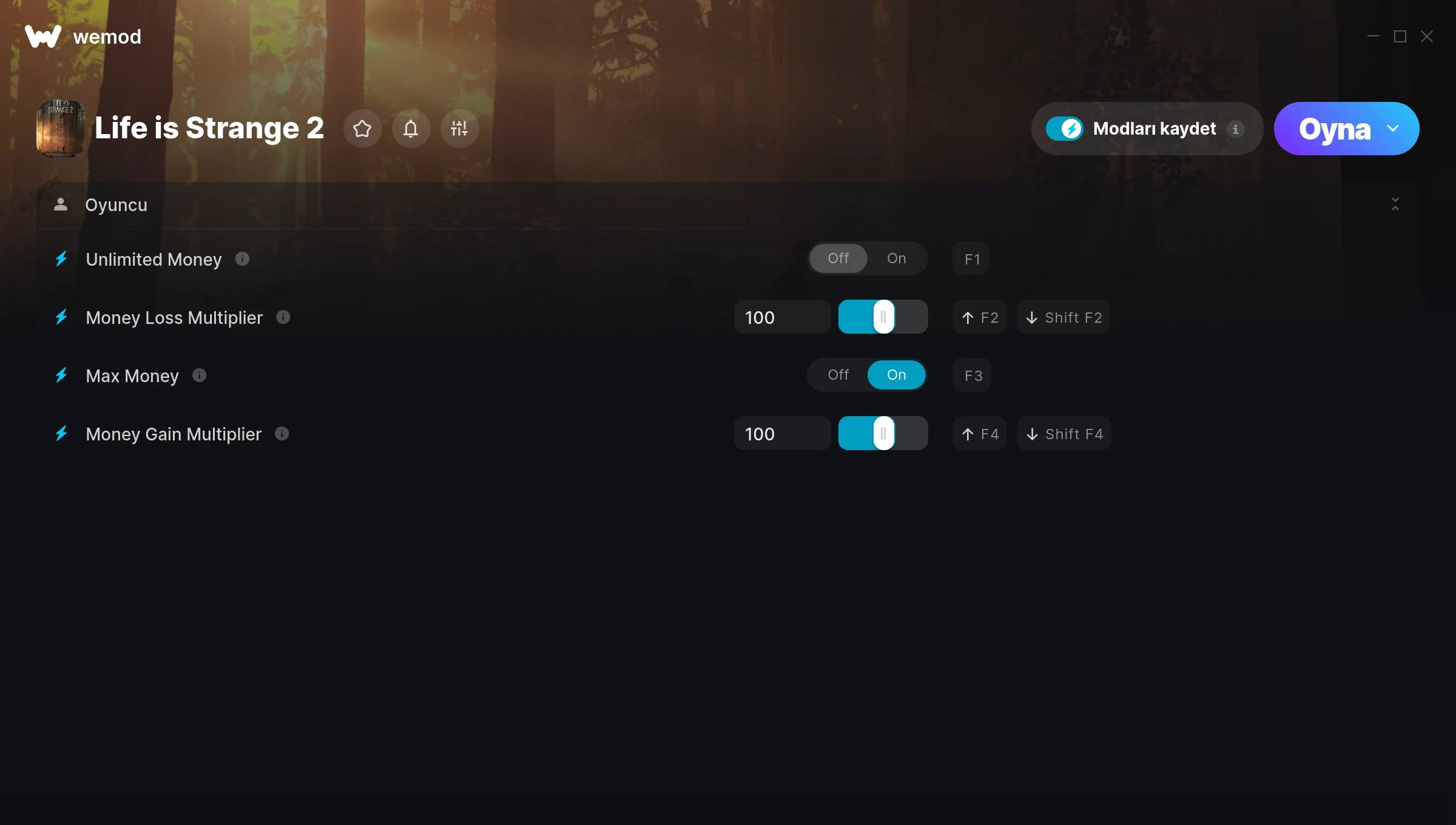 Life is Strange 2 hilelerinin ekran görüntüsü