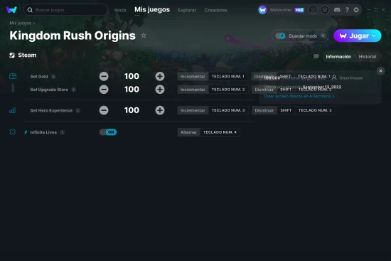 captura de pantalla de las trampas de Kingdom Rush Origins