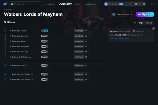 Wolcen: Lords of Mayhem hilelerin ekran görüntüsü