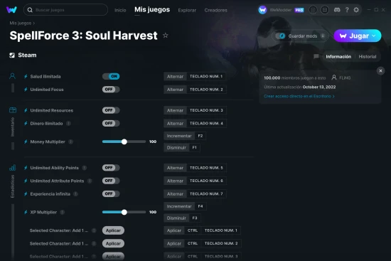 captura de pantalla de las trampas de SpellForce 3: Soul Harvest