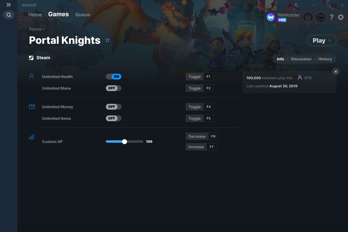 Portal Knights Cheats and Trainer for Steam Trainers WeMod Community