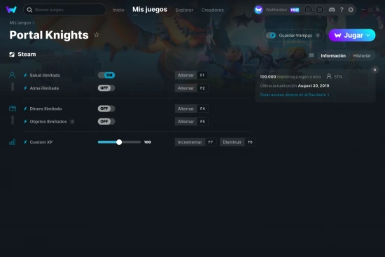 captura de pantalla de las trampas de Portal Knights