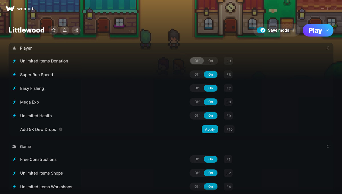 Littlewood Cheats and Trainer for Steam Trainers WeMod Community