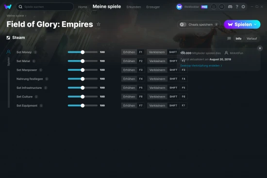 Field of Glory: Empires Cheats Screenshot
