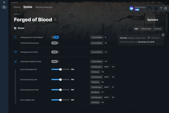 Forged of Blood Cheats Screenshot