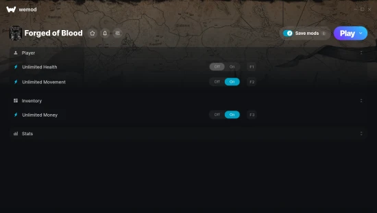 Forged of Blood cheats screenshot