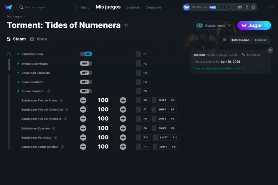 captura de pantalla de las trampas de Torment: Tides of Numenera