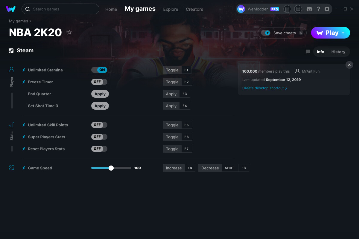 Stream NBA 2K20 Standard Edition PC: How to Activate Your Steam