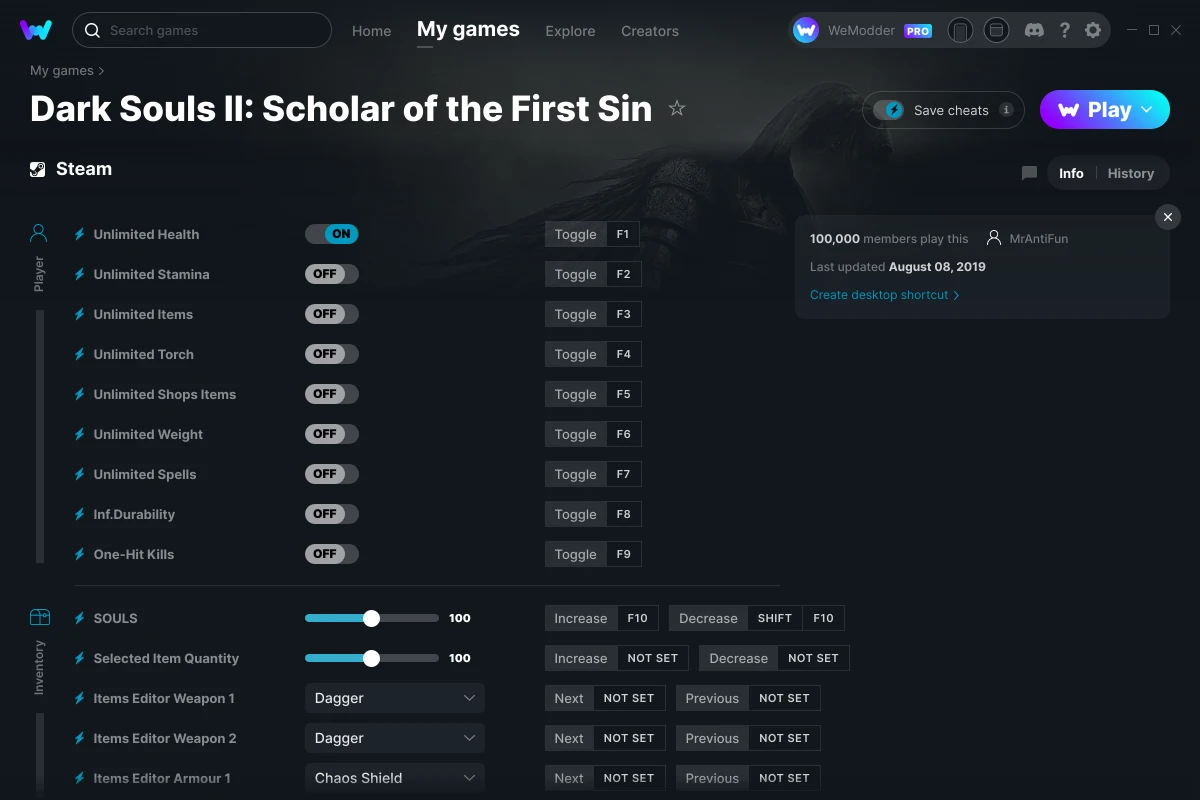 Dark Souls II: Scholar of the First Sin upgrade info + systems specs