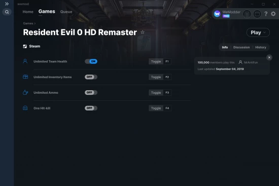Resident Evil 0 HD Remaster cheats screenshot
