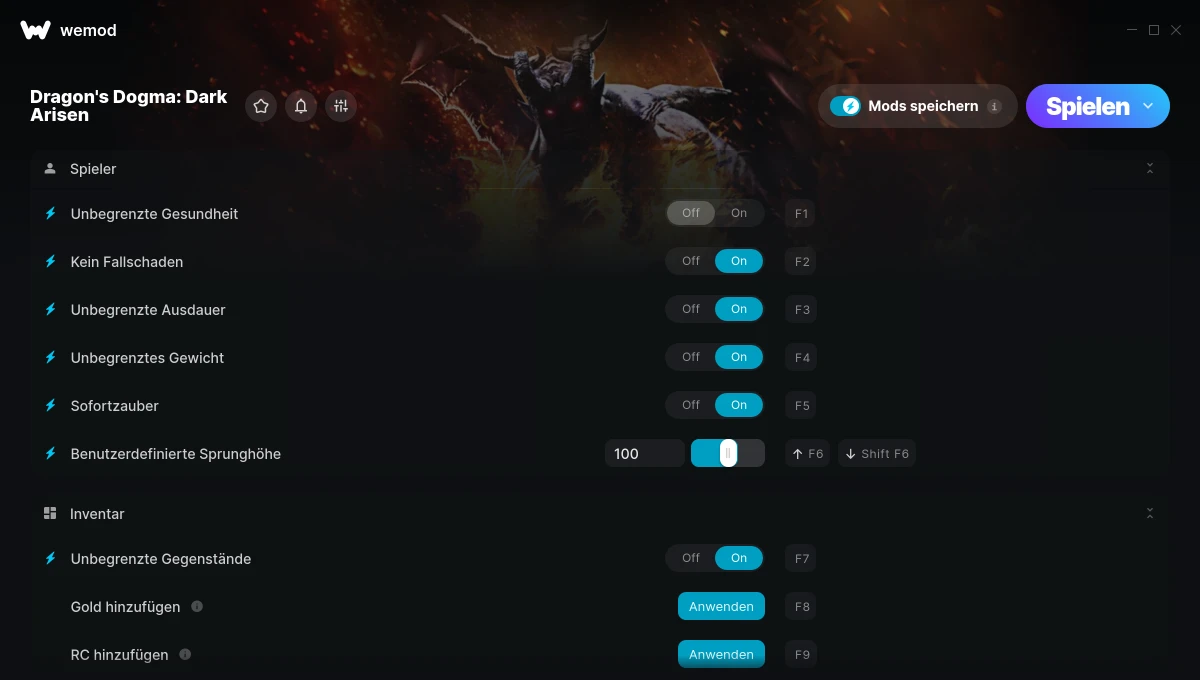 Dragon S Dogma Dark Arisen Cheats Und Trainer Fur Pc Wemod